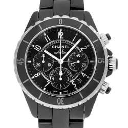 H0940 ブラック CHANEL（シャネル）J12 クロノグラフ 新品