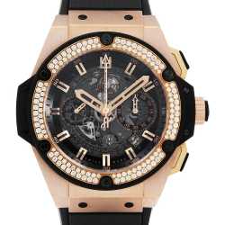 HUMBOLDT & S.P.I.ワウ 710.ZM.1123.NR.FJP11 スケルトン HUBLOT（ウブロ）キングパワー