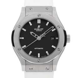 ゆう 511.NX.050B.VR.BER16 ブルー HUBLOT（ウブロ）クラシックフュージョン