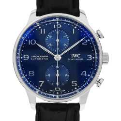 IW371609 ブラック IWC ポルトギーゼ クロノグラフ 中古 | 東京