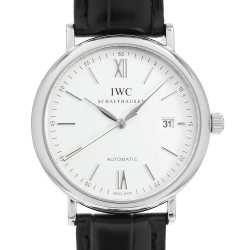 ◆IWC　ポートフィノ クロノグラフ　シルバー　SS/レザー　IW391037 楽天市場】IWC ポートフィノ クロノグラフ Ref.IW391037 新品 シルバー
