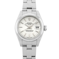69173 ロレックス(ROLEX) デイトジャスト シルバータペストリー/バー