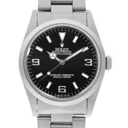 あこページ Rolex Explorer 14270 Stainless steel Black 1996 Japan