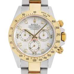 中古　掛け時計　ロレックス　デイトナ 116509G ブラック ROLEX（ロレックス）コスモグラフ デイトナ 8Pダイヤ