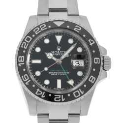 【純正品】ロレックス GMTマスター2 116710LN オイスターベルト 価格.com - ロレックス GMTマスターII 116710LN [オイスター