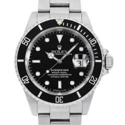 168000 ブラック ROLEX（ロレックス）サブマリーナ デイト トリプル