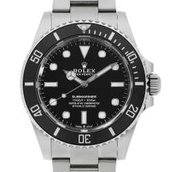 124060 ブラック ROLEX（ロレックス）サブマリーナ ノンデイト 中古