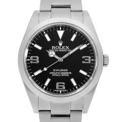 ブラック38 214270 ブラック ROLEX（ロレックス）エクスプローラーI 前期型