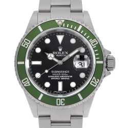 16610LV ブラック ROLEX（ロレックス）サブマリーナ デイト 中古