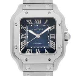 カプチーノ☆　訳有り　カルティエ　サントス　純正駒 カルティエ サントス の中古・新品腕時計| 東京・大阪の高級ブランド