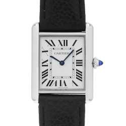 WSTA0042 シルバー Cartier（カルティエ）タンク マスト SM 中古