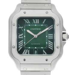 WSSA0046 ブラック Cartier（カルティエ）サントス デュモン LM 中古