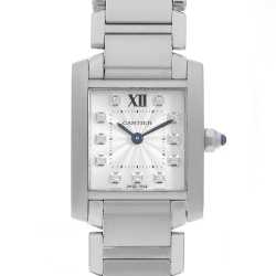 WSTA0052 シルバー Cartier（カルティエ）タンク マスト ウォッチ LM