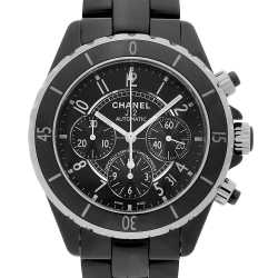 H0940 ブラック CHANEL（シャネル）J12 クロノグラフ 新品 | 東京