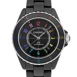 H0940 ブラック CHANEL（シャネル）J12 クロノグラフ 中古 | 東京