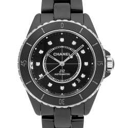 H0940 ブラック CHANEL（シャネル）J12 クロノグラフ 中古 | 東京