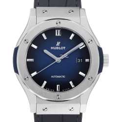 直観/Intuition 542.NX.6670.LR.JPN18 ブルー HUBLOT（ウブロ）クラシックフュージョン