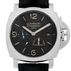 PAM01321 ブラック PANERAI（パネライ）ルミノール 1950 3デイズ GMT 