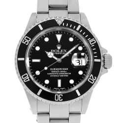16618SG ROLEX（ロレックス） サブマリーナ デイト 8Pダイヤ/3P
