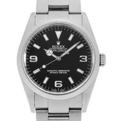 ロレックス エクスプローラ1 114270 114270 ブラック ROLEX（ロレックス）エクスプローラーI 中古