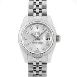 179174G ピンク ROLEX（ロレックス）デイトジャスト 10Pダイヤ 中古  