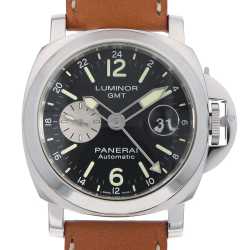 PAM01321 ブラック PANERAI（パネライ）ルミノール 1950 3デイズ GMT