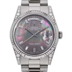 18946A アイスブルー ROLEX（ロレックス）デイデイト パールマスター