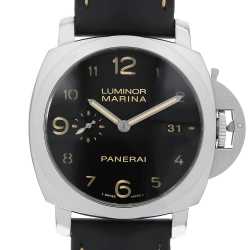 PAM00722 ブラック PANERAI（パネライ）ルミノールマリーナ 1950 3DAYS