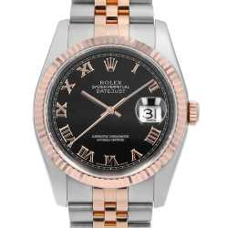 116231 ブラック ROLEX（ロレックス）デイトジャスト36 中古