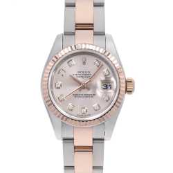 ROLEX ロレックス DATEJUST デイトジャスト 10Pダイヤ 16234G ブラック ROLEX（ロレックス）デイトジャスト 10Pダイヤ