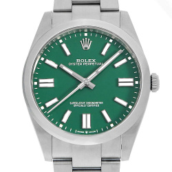 124300 ブルー ROLEX（ロレックス）オイスターパーペチュアル41