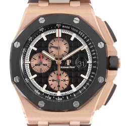 26420RO.OO.A002CA.01 ブラック AUDEMARS PIGUET（オーデマピゲ