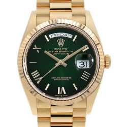 128235 オリーブグリーン ROLEX（ロレックス）デイデイト36 中古