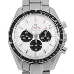 3210.50 ブラック OMEGA（オメガ）スピードマスター デイト 中古