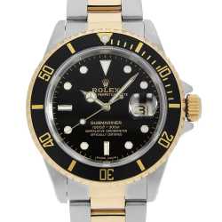 16800 ブラック ROLEX（ロレックス）サブマリーナ デイト 中古