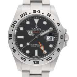 にわとりさん 226570 ブラック ROLEX（ロレックス）エクスプローラーII 中古 | 東京