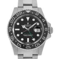 ロレックス GMTマスターII ジャンク品 中古)ROLEX ロレックス GMTマスター II 16710 ブルー/レッド