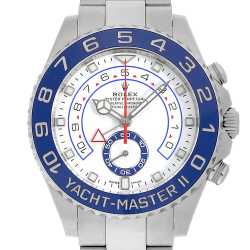 「数量限定 在庫処分セール」 116681 中古 ROLEX（ロレックス）ヨットマスターII ホワイト 洋楽