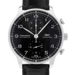 銀座RAISIN IWC用クロコダイルベルト　艶消し紺　20mm-18mm RASINオリジナル IWC ポルトギーゼ Dバックル用 クロコダイル 裏