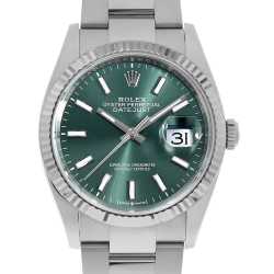 ROLEXロレックス プレジデントブレス 新品)ROLEX ロレックス デイトジャスト 278278G オリーブ