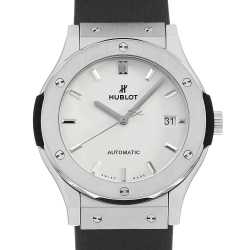 581.NX.2611.RX オパーリンシルバー HUBLOT（ウブロ）クラシック  