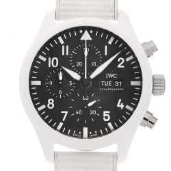 IW389108 ブラック IWC パイロットウォッチ クロノグラフ トップ