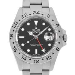 16570 ブラック ROLEX（ロレックス）エクスプローラーII 中古