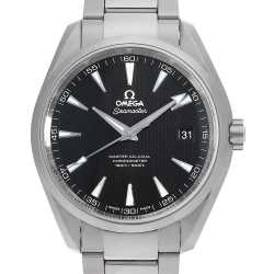 【美品】オメガ シーマスターアクアテラ　クォーツ 220.10.38.20.03.002 ブルー OMEGA（オメガ）シーマスター