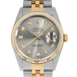 16233G シャンパン ROLEX（ロレックス）デイトジャスト 10P