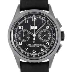 極美品 カール F. ブヘラ 純正 アリゲーター ストラップとDバックル 茶色 極美品 カール F. ブヘラ 純正 アリゲーター ストラップとDバックル