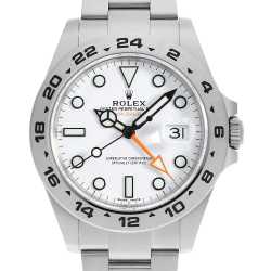 【me-sukeページ】 216570 ブラック ROLEX（ロレックス）エクスプローラーII 中古