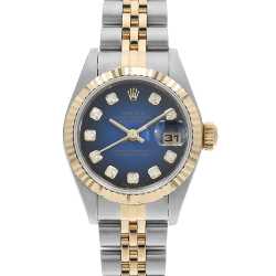 ロレックスデイトジャスト 179383NG ROLEX（ロレックス） デイトジャスト 10Pダイヤ/ベゼルダイヤ