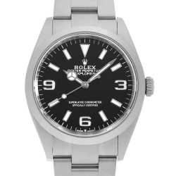 124273 ブラック ROLEX（ロレックス）エクスプローラー36 中古