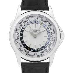 【中古】 百年腕時計ｔｈｅ　ｏｒｉｇｉｎａｌ 本物のロレックス、パテックフィリップ/ワールドフォトプレス 5230R-001 シルバー PATEK PHILIPPE（パテックフィリップ